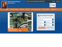 Tablet Screenshot of cduncan.cutlerhomes.com