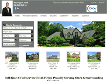 Tablet Screenshot of jpepper.cutlerhomes.com